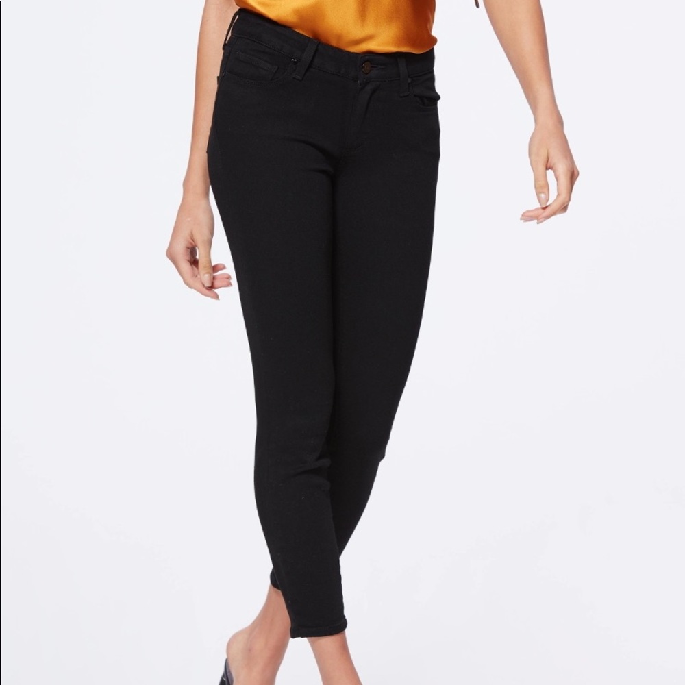 PAIGE Verdugo Crop Black Denim